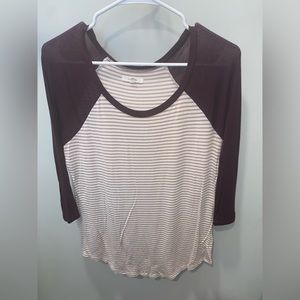 3/4 sleeve women’s top! XS Maurice’s